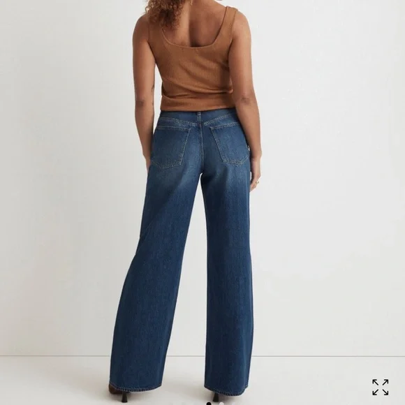 Madewell Superwide-Leg Jeans - Picture 1 of 4
